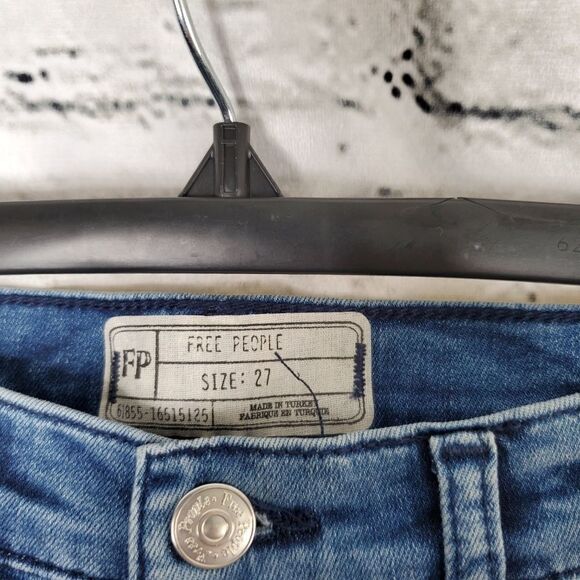 Free People Busted Knee Skinny Jean OB754010R - Picture 6 of 10